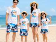 Áo đồng phục gia đình đi biển