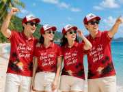 Áo polo đồng phục du lịch biển