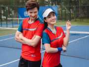 Mẫu Áo Tennis Cổ Tròn Màu Đỏ