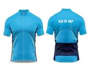 Mẫu Áo Đạp Xe CLB Màu Xanh Dương