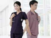 Mẫu Đồng Phục Điều Dưỡng May Sẵn