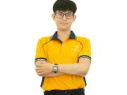 Mẫu Áo Thun Công Sở Màu Vàng Phối Viền Cổ Cao Cấp 