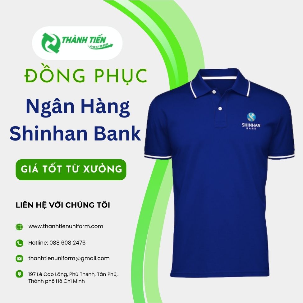 Mẫu Đồng Phục Ngân Hàng  Shinhan Bank Đẹp Nhất