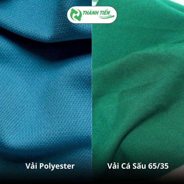 So sánh vải polyester và vải lacoste