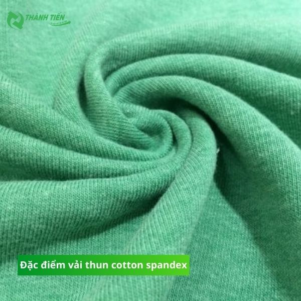 Đặc điểm của vải thun cotton spandex