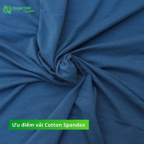 Ưu điểm vải cotton spandex