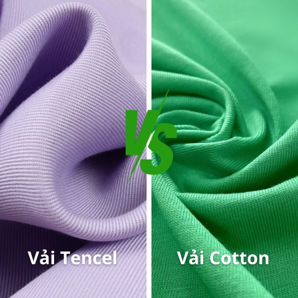 So sánh vải tencel & vải cotton