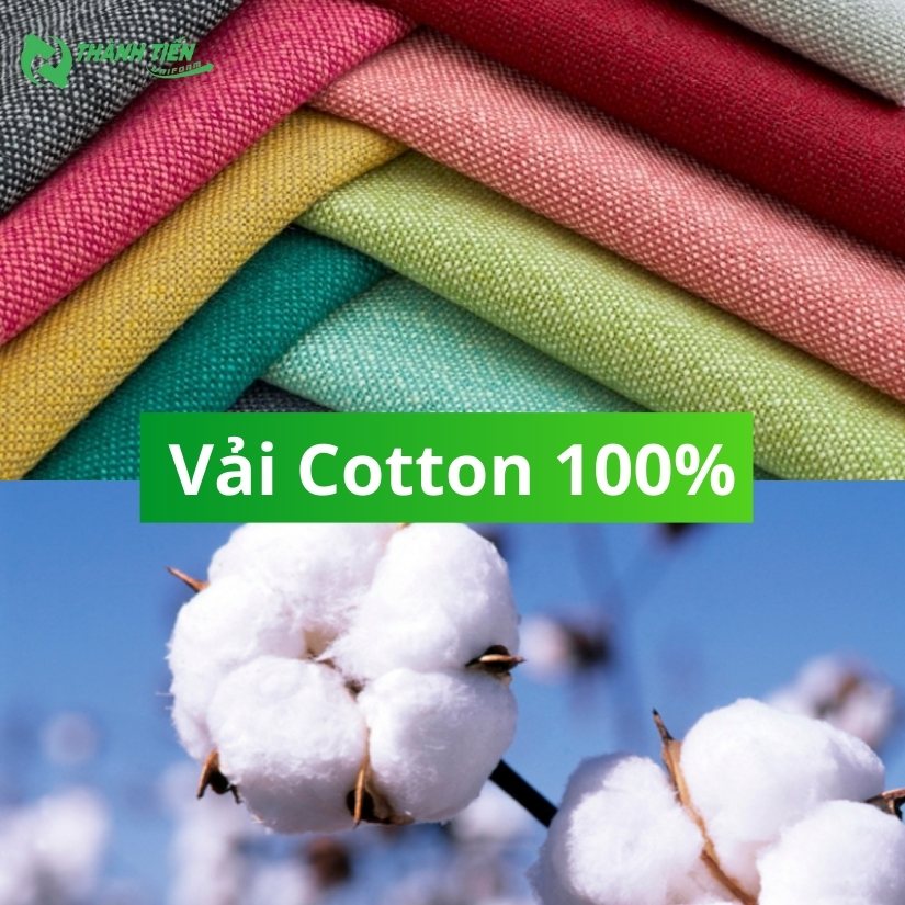 Vải Cotton 100% Đặc Điểm & Cách Nhận Biết Vải Cotton 100%