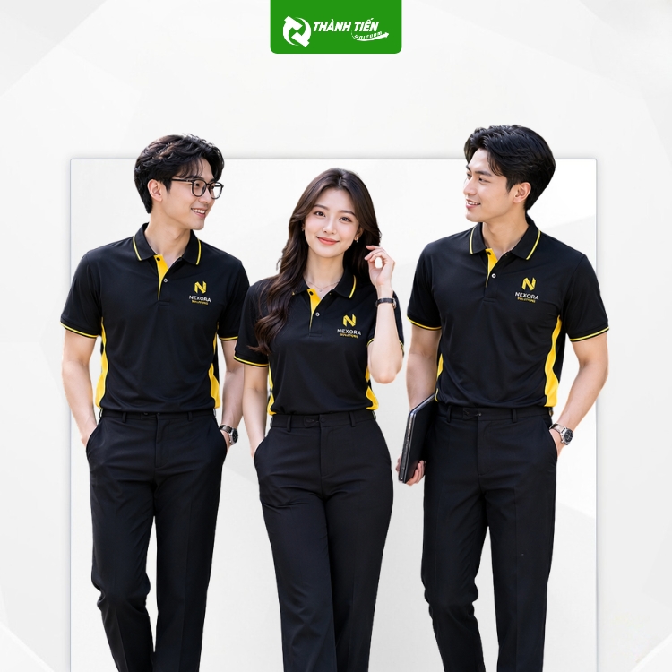 Áo Đồng Phục Màu Đen 