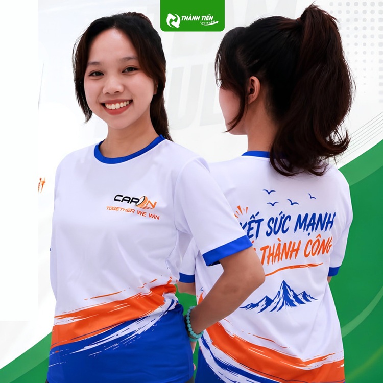 Mẫu Áo Teambuilding Kết Nối Sức Mạnh Nối Thành Công