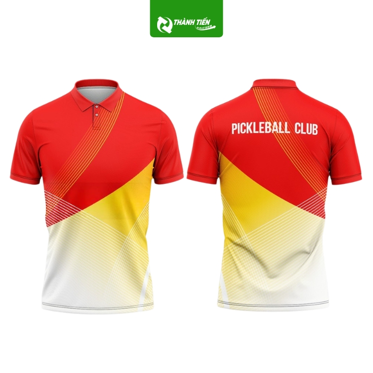 Mẫu Áo Pickleball Màu Đỏ