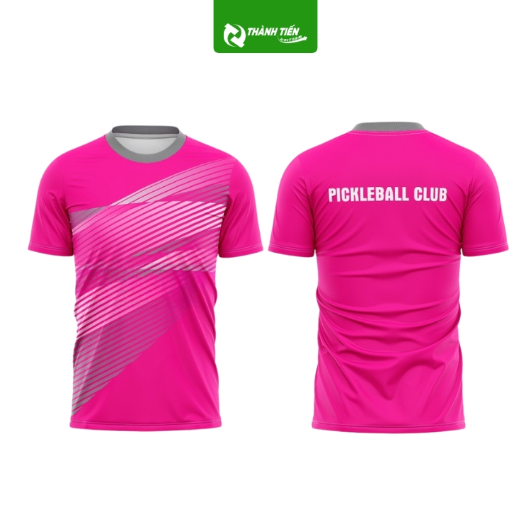 Mẫu Áo Pickleball Màu Hồng