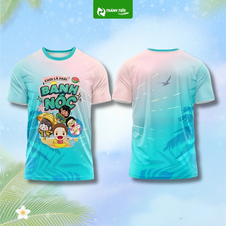 Áo Thun Teambuilding Chơi Là Banh Nóc  