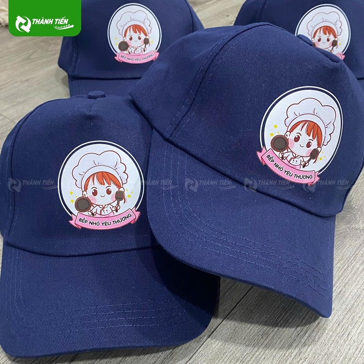Mẫu Nón Kết Đồng Phục Thương Hiệu Bếp Nhỏ Yêu Thương