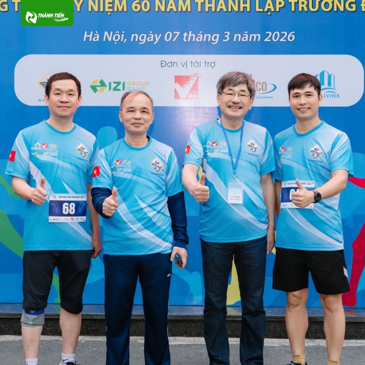 Mẫu Áo Thun Sự Kiện Kỷ Niệm 60 Năm