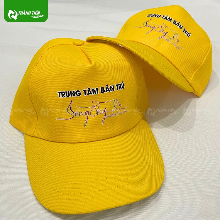Mẫu Nón Lưỡi Trai Đồng Phục Trung Tâm Bán Trú Song Thy  