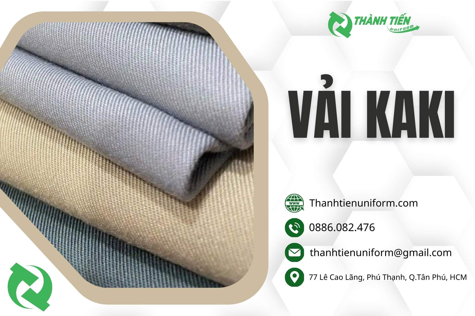 Vải Kaki Là Gì? Tìm Hiểu Đặc Điểm Và Ứng Dụng Của Vải Kaki