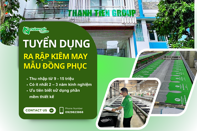 Tuyển Dụng Vị Trí Thợ Rập