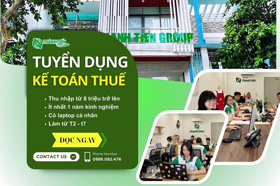 Tuyển Dụng Nhân Viên Kế Toán Thuế