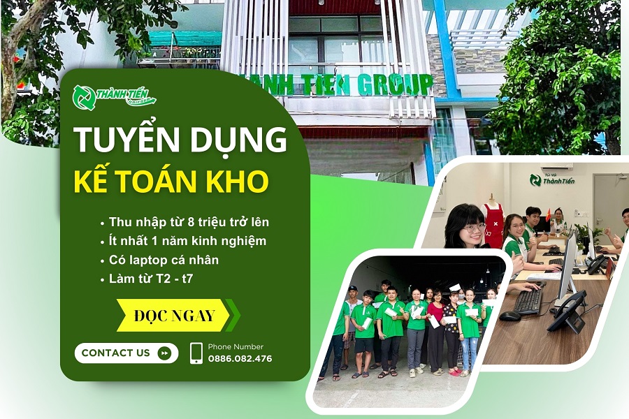 Tuyển Dụng Nhân Viên Kế Toán Kho 