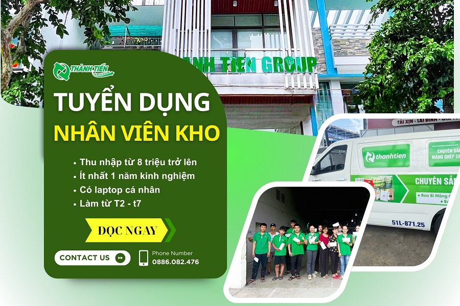 Tuyển Dụng Nhân Viên Kho 