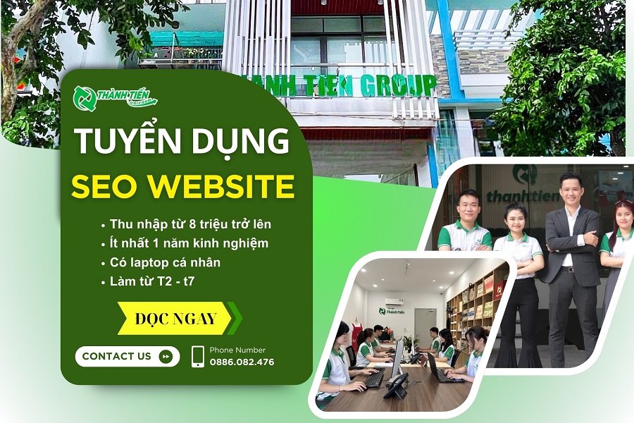 Tuyển Dụng Nhân Vien SEO Website 